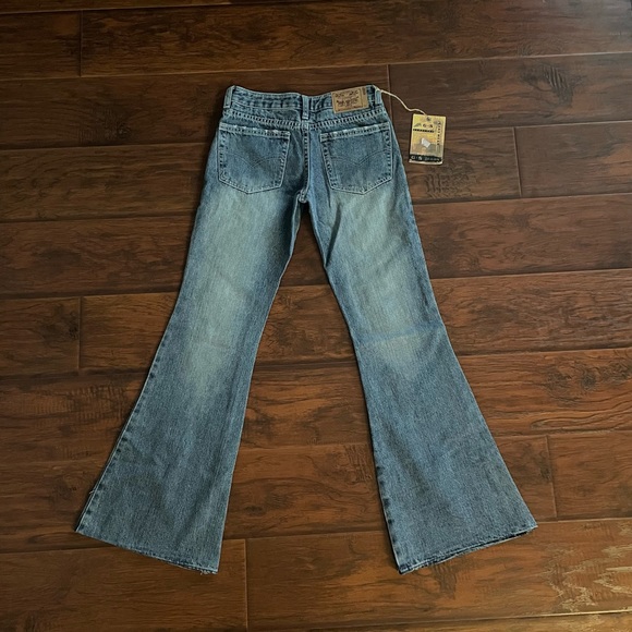 NWT G.S Jeans Gallopstar - Size S, Bell Bottom, distressed look - Picture 2 of 8